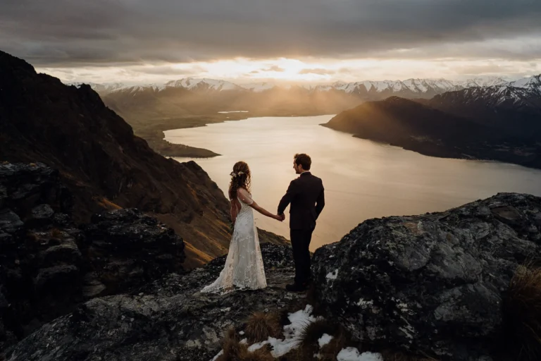 Kerri & Will / Cecil Peak Heli Elopement