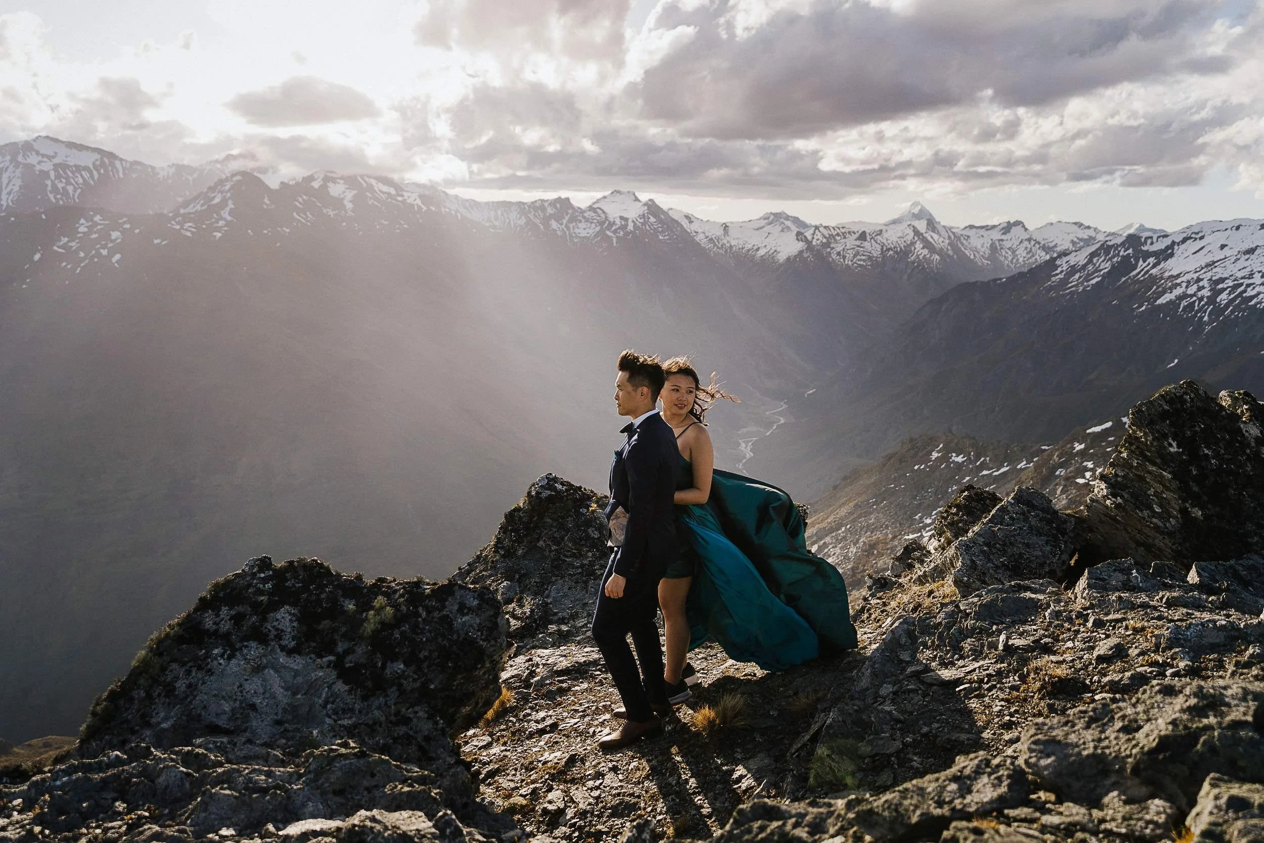  Twin Peaks Heli Pre wedding, Wanaka. 