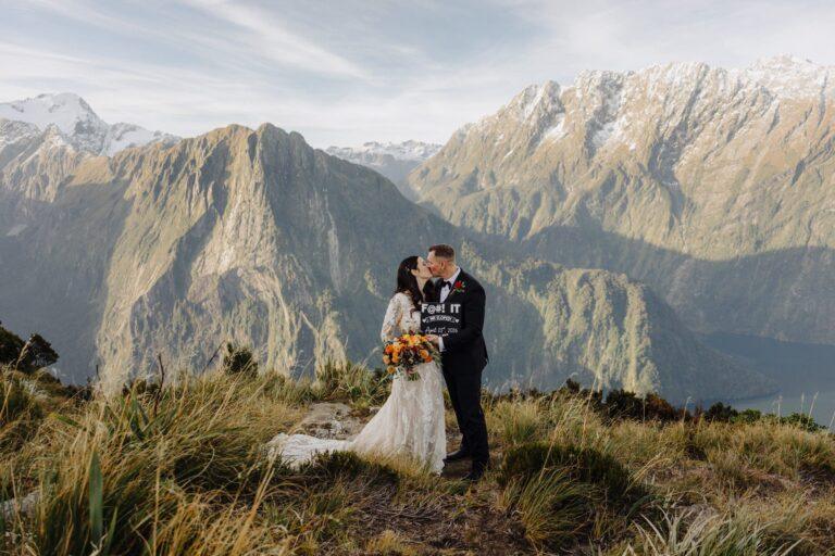 Alyssa &  Alex / Milford Sound Elopement